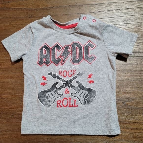 AC/DC Other - AC/DC t shirt! Baby. 18 M